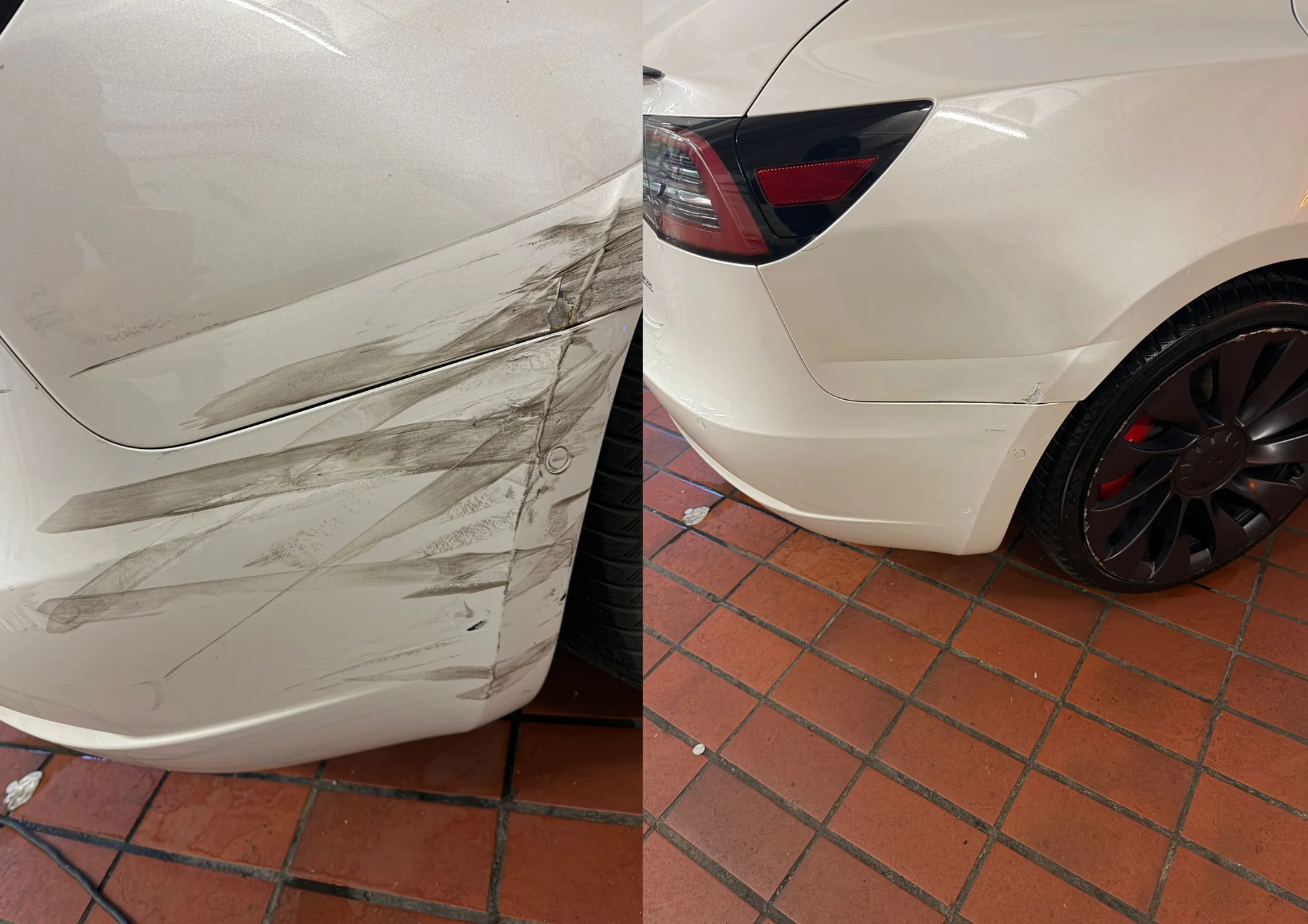 Autoaufbereitung Wien 1030 – Lackpolitur Vorher/Nachher Ergebnis SL Deluxe